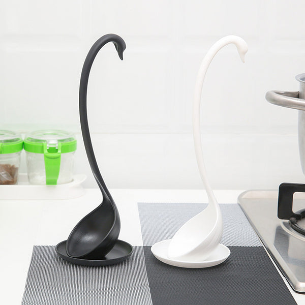 Creative Long Handle Swan Soup Spoon