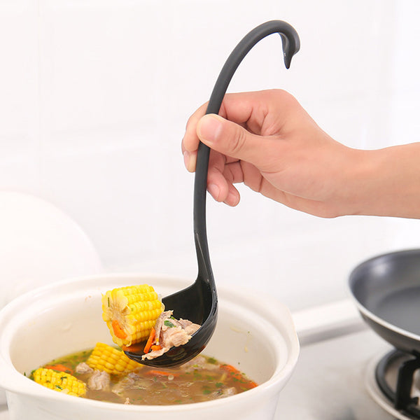Creative Long Handle Swan Soup Spoon