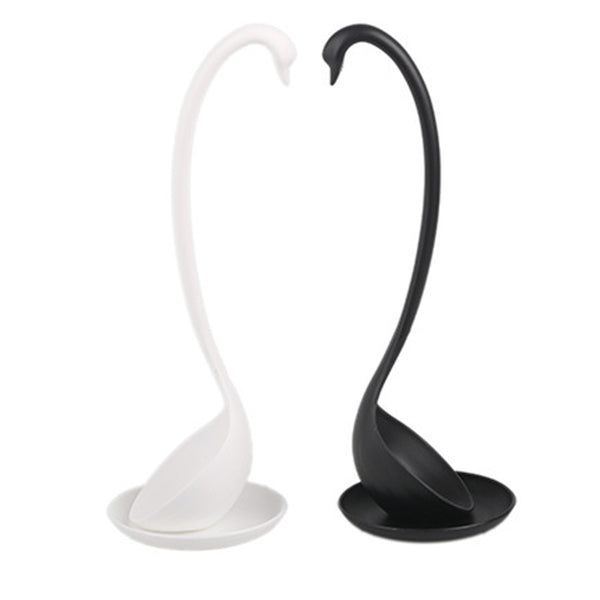 Creative Long Handle Swan Soup Spoon