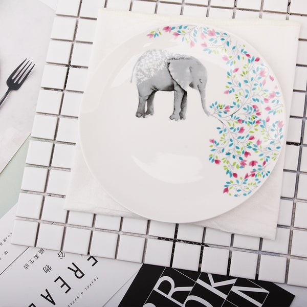 Animal Print Plate