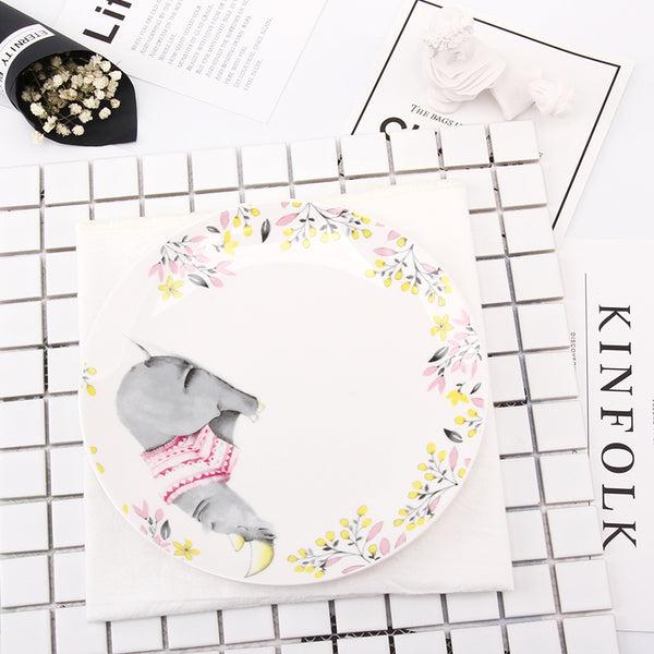 Animal Print Plate