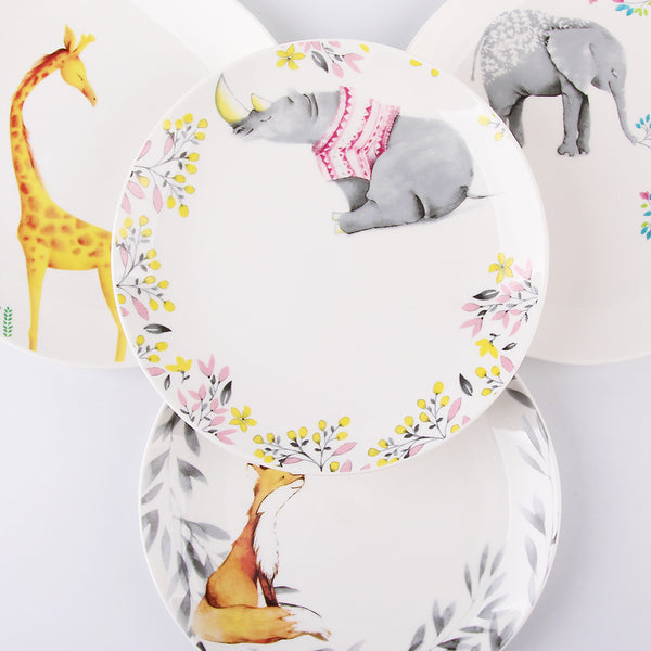 Animal Print Plate