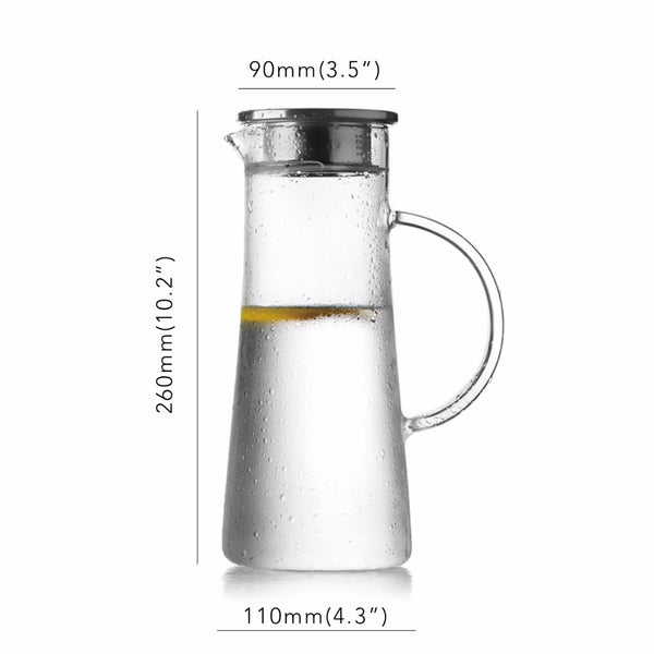 Heat-resistant Glass Pitcher