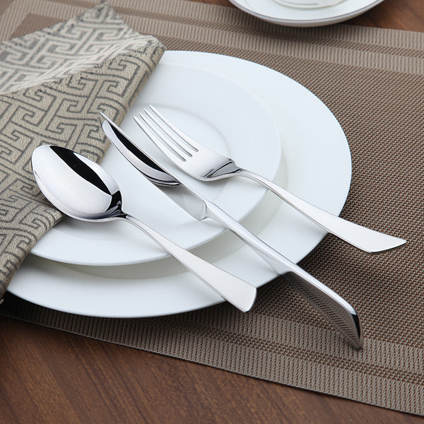 Simple Style Cutlery Set 24pcs