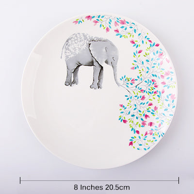 Animal Print Plate