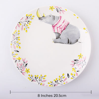 Animal Print Plate